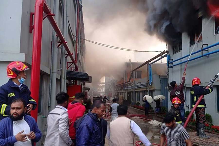 Narayanganj’s fire-ravaged factory 'lacked' adequate safety system