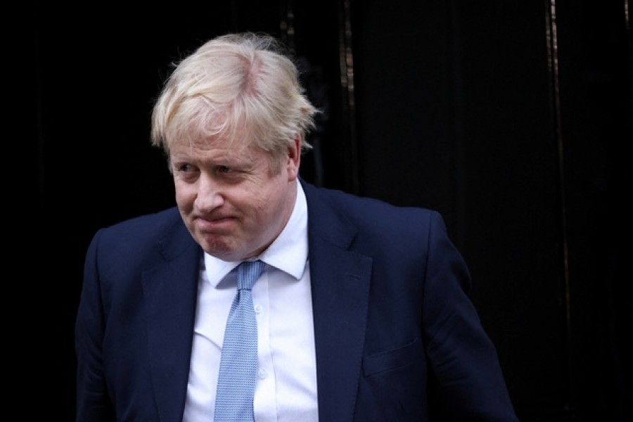 British Prime Minister Boris Johnson walks outside 10 Downing Street in London, Britain, January 31, 2022 – Reuters/Henry Nicholls