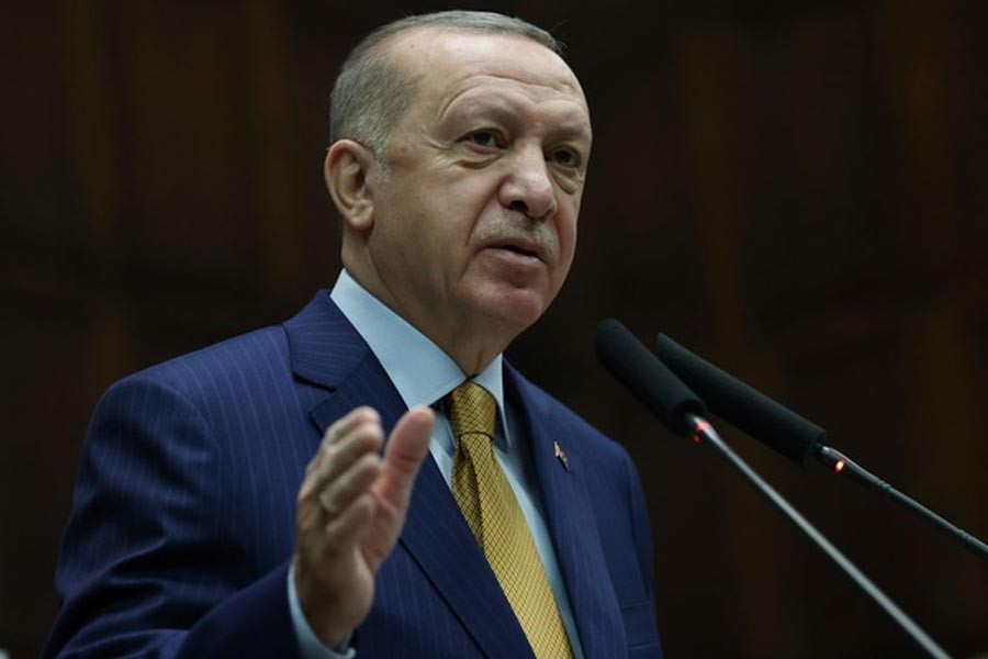 Turkey's president tests positive for Covid-19