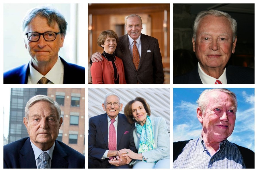 Most generous billionaires in the world - how to reach them for donation