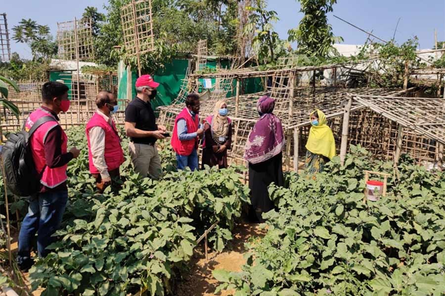 BRAC Global’s executive director visits Rohingya camps in Cox’s Bazar