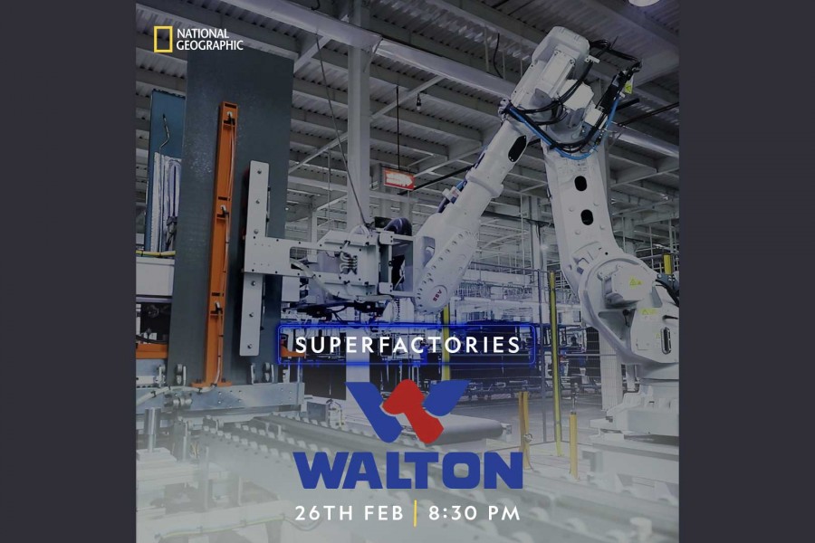 National Geographic’s SUPERFACTORIES will premiere Walton today