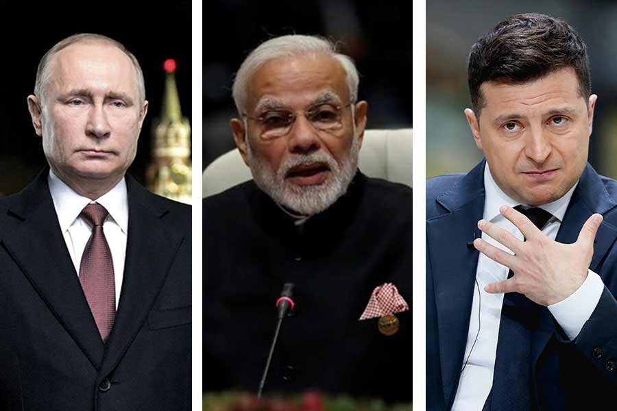 Modi urges Putin to hold direct talks with Zelensky