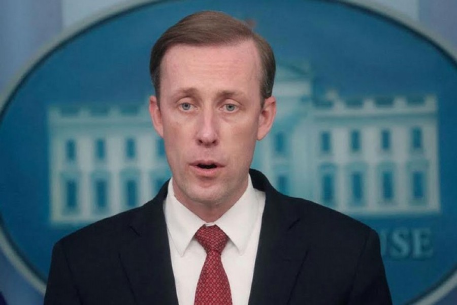 US White House National Security Advisor Jake Sullivan speaks to the news media about the situation in Ukraine during a daily press briefing at the White House in Washington, US, February 11, 2022 -- Reuters/Files