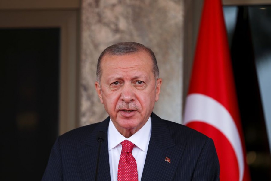 Turkish President Recep Tayyip Erdogan seen in this undated Reuters photo