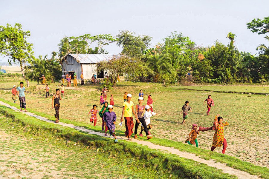 A village in Bangladesh 	—lostwithpurpose.com photo