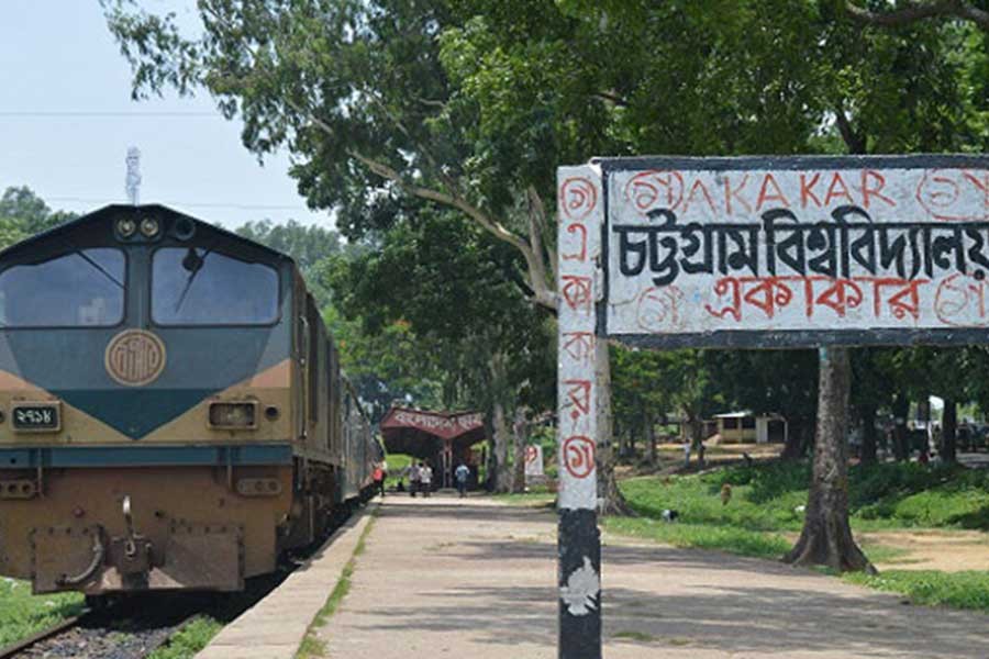 Chittagong University’s female student harassed on shuttle train