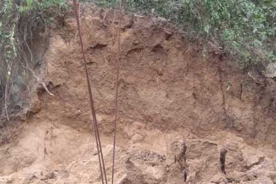 Two construction workers die in Rangamati landslide