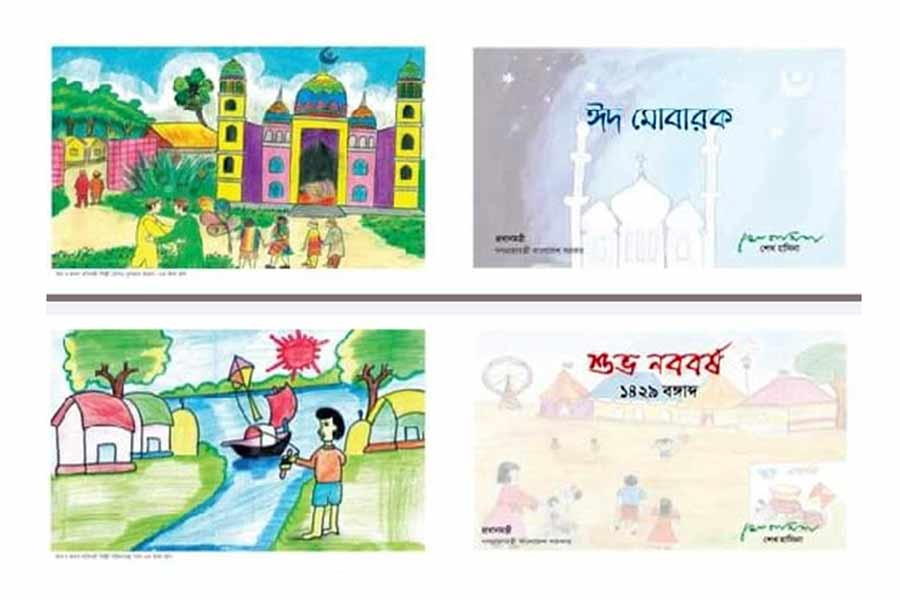 PM continues using drawings of children with special needs in greetings cards