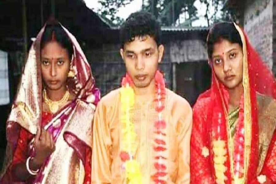 Panchagarh man marries two women at once, goes viral on social media