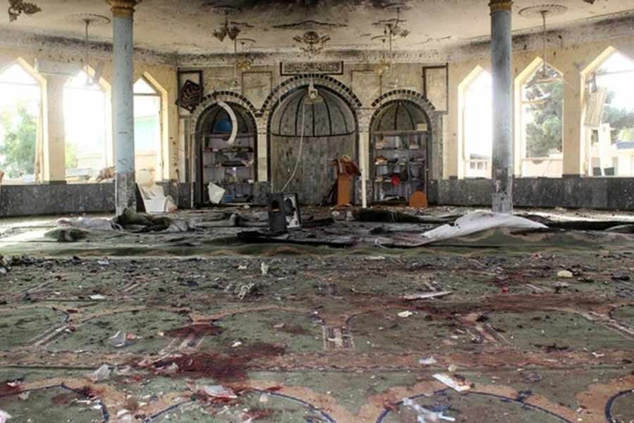 Blast tears through mosque in Afghanistan, 33 killed