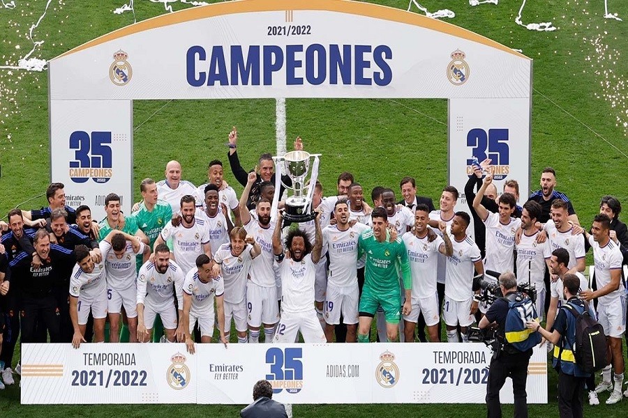 Dominant Real Madrid take home 35th La Liga title