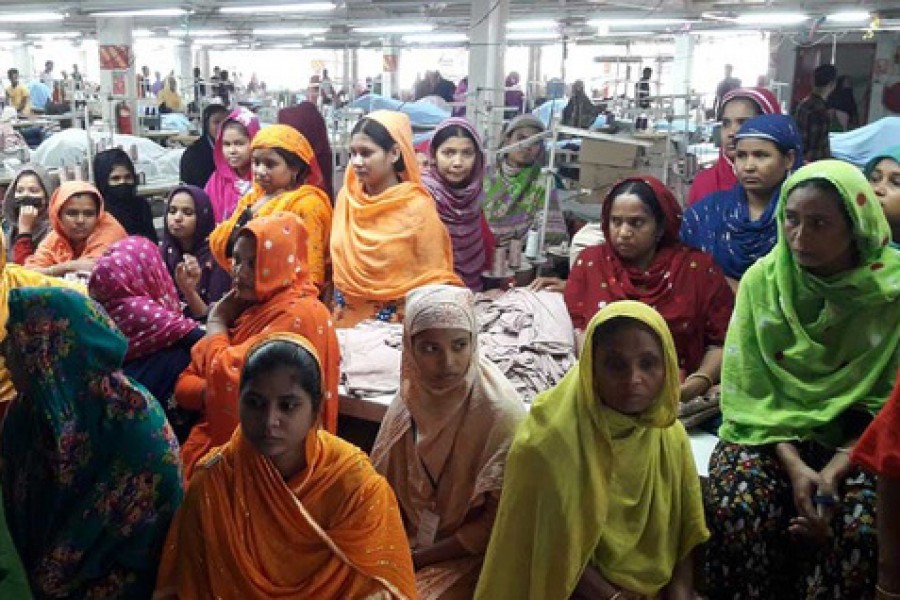 Workers occupy Gazipur garment factory to protest for wages, Eid bonus on May Day