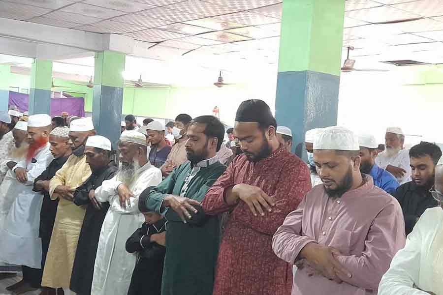 Many villagers in six districts celebrate Eid on Monday