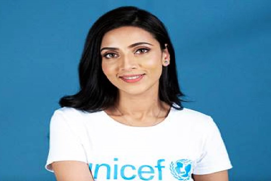 Actress Mim appointed UNICEF National Ambassador in Bangladesh