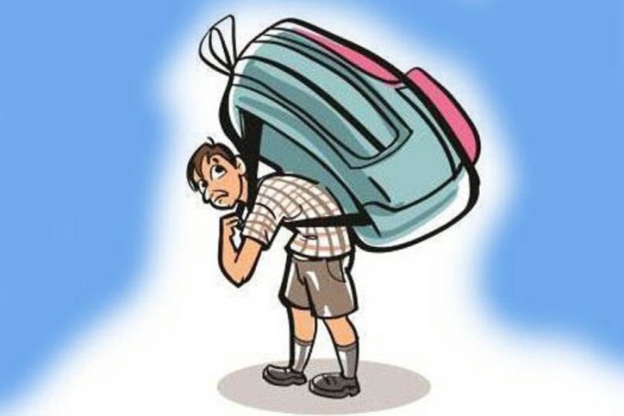 No scope for taking school bags' weight lightly