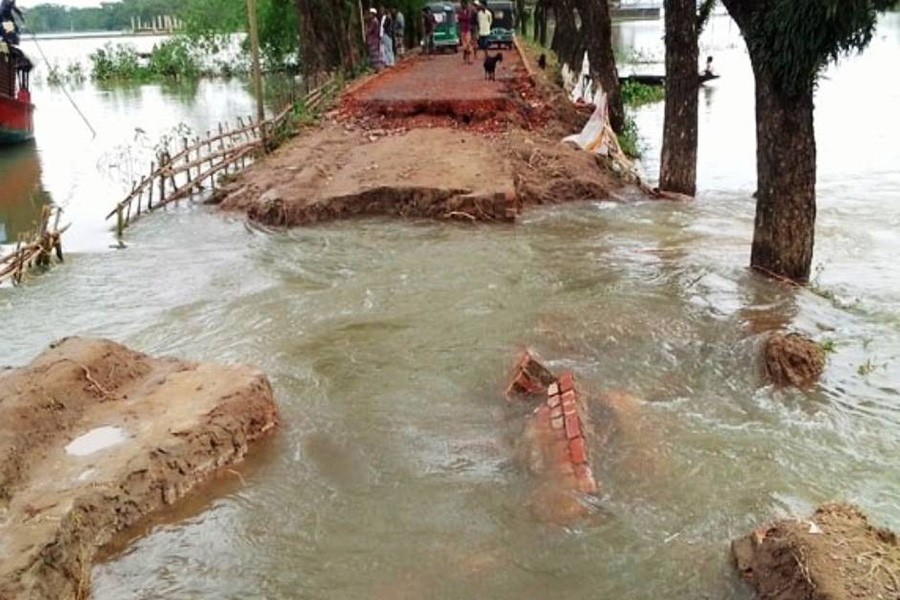 Flood situation improves in Sylhet