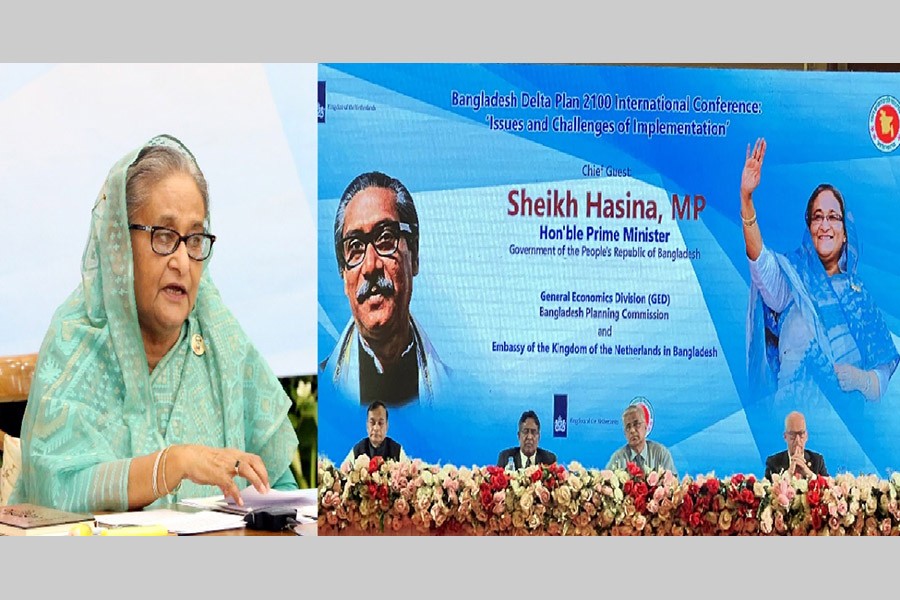 PM urges development partners’ help in implementing Bangladesh Delta Plan 2100