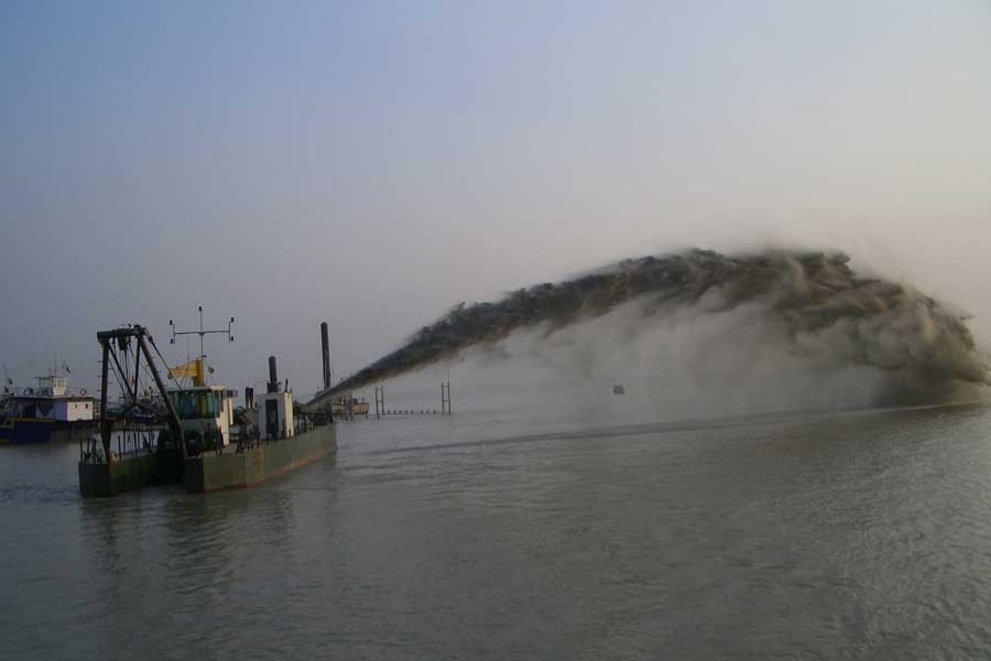 Benefit from river dredging
