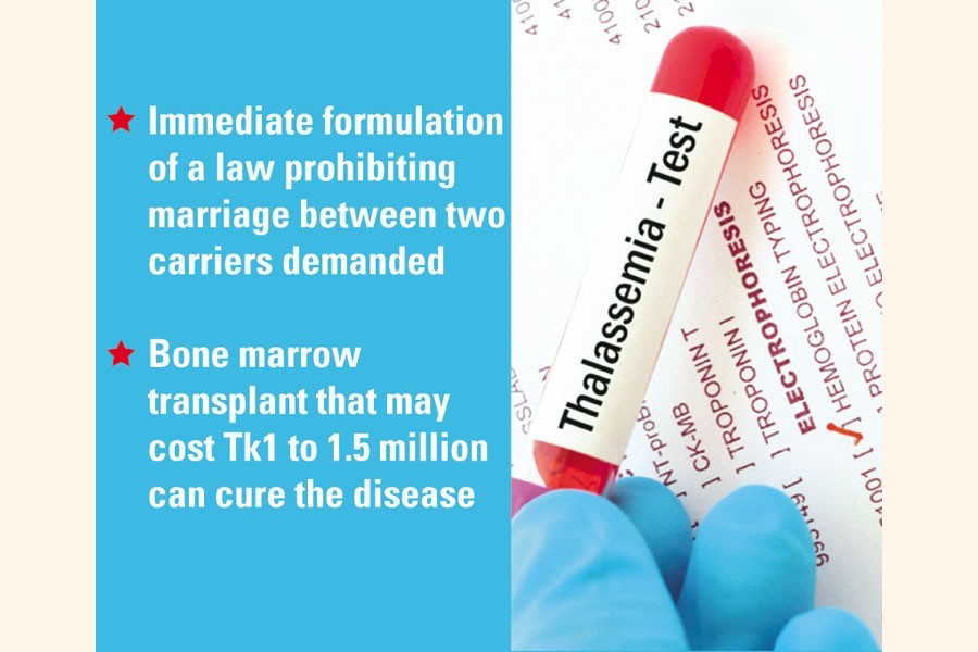 Mandatory pre-marriage test can cut thalassaemia cases