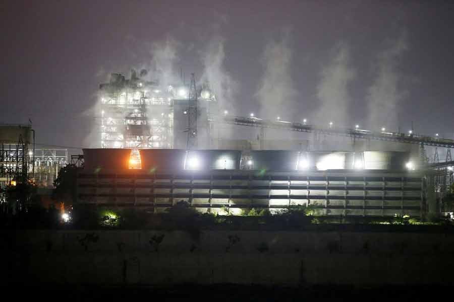 Smoke billowing from the cooling towers of a coal-fired power plant in Ahmedabad of India last year –Reuters file photo