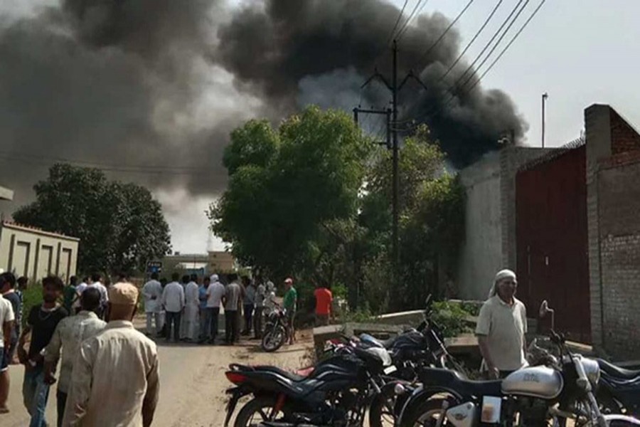 10 killed in chemical factory fire in India