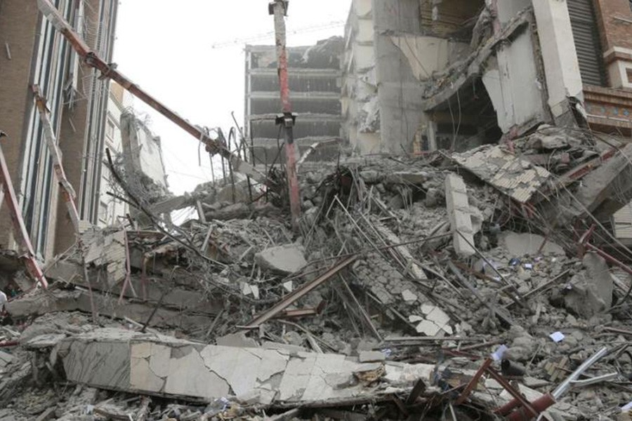 Death toll in southwestern Iran tower collapse rises to 41