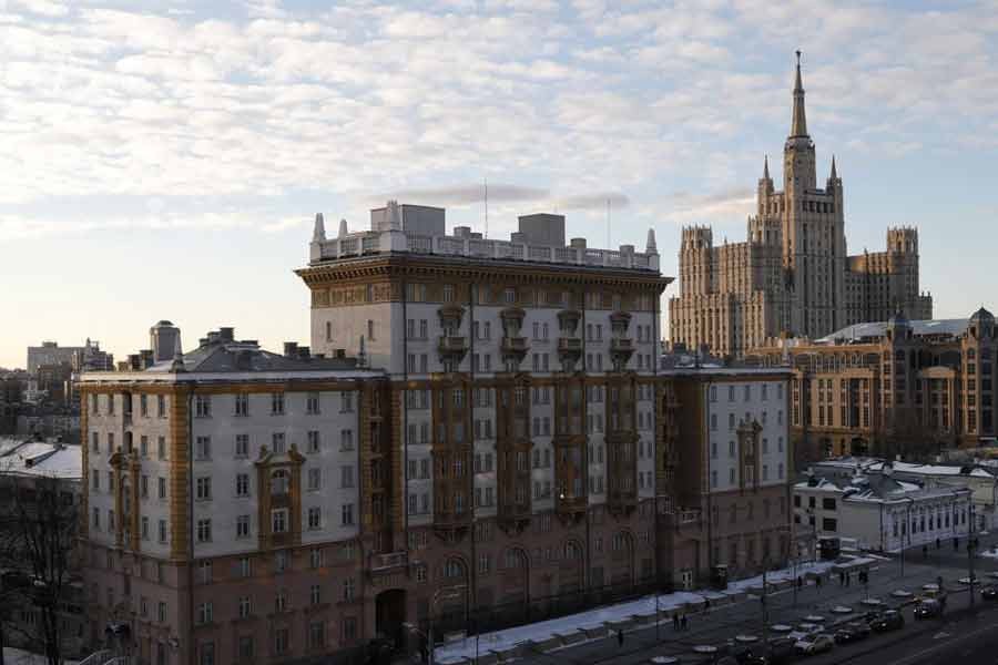 The US embassy in Moscow –Reuters file photo