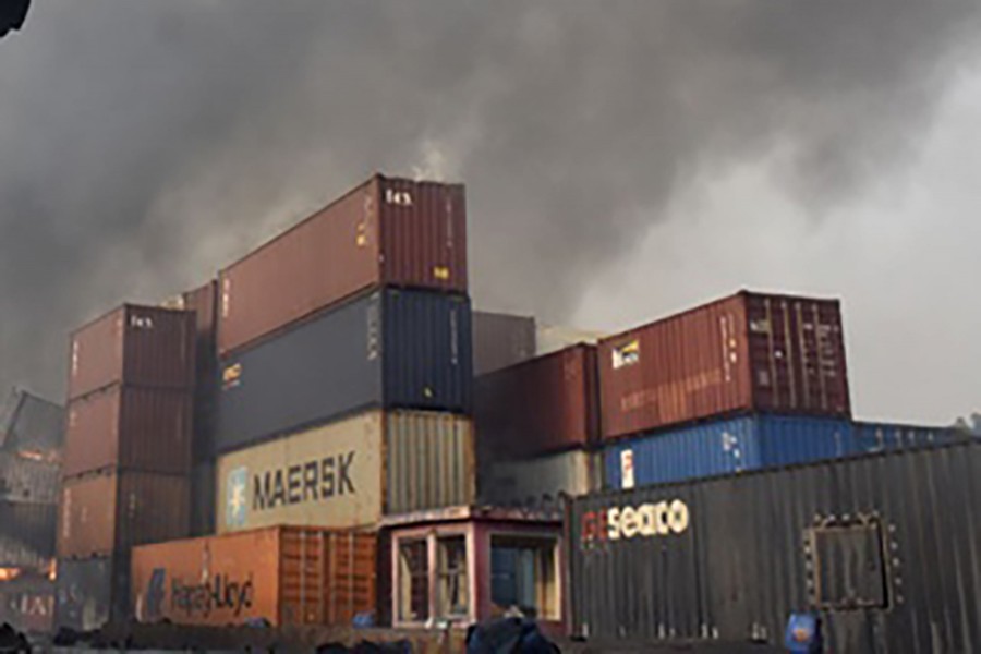 At least $8.3m apparels were waiting for export at fire-ravaged BM Container Depot