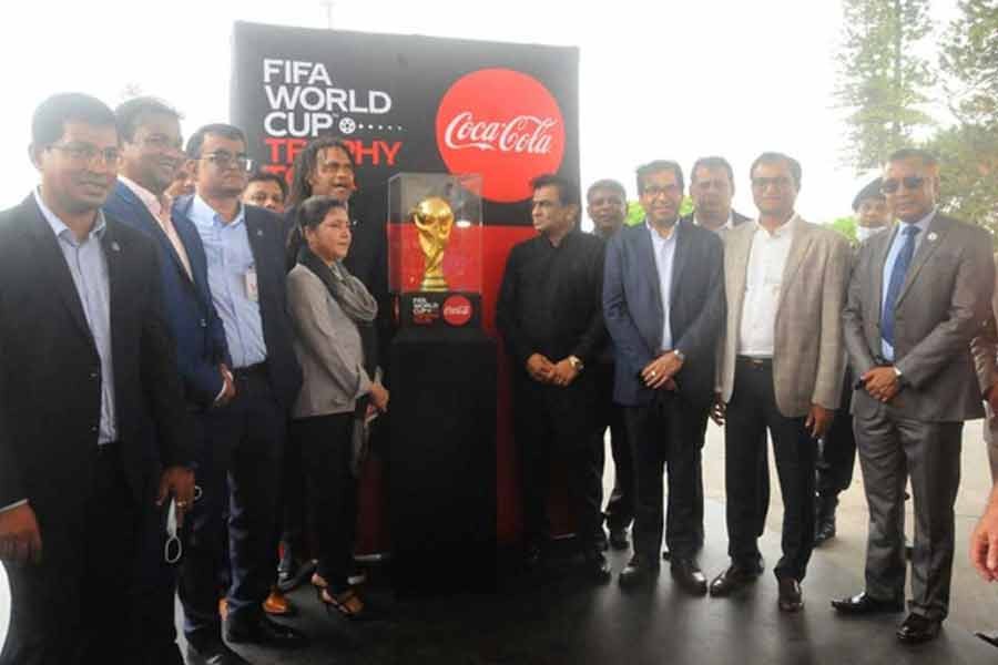 FIFA World Cup trophy arrives in Bangladesh