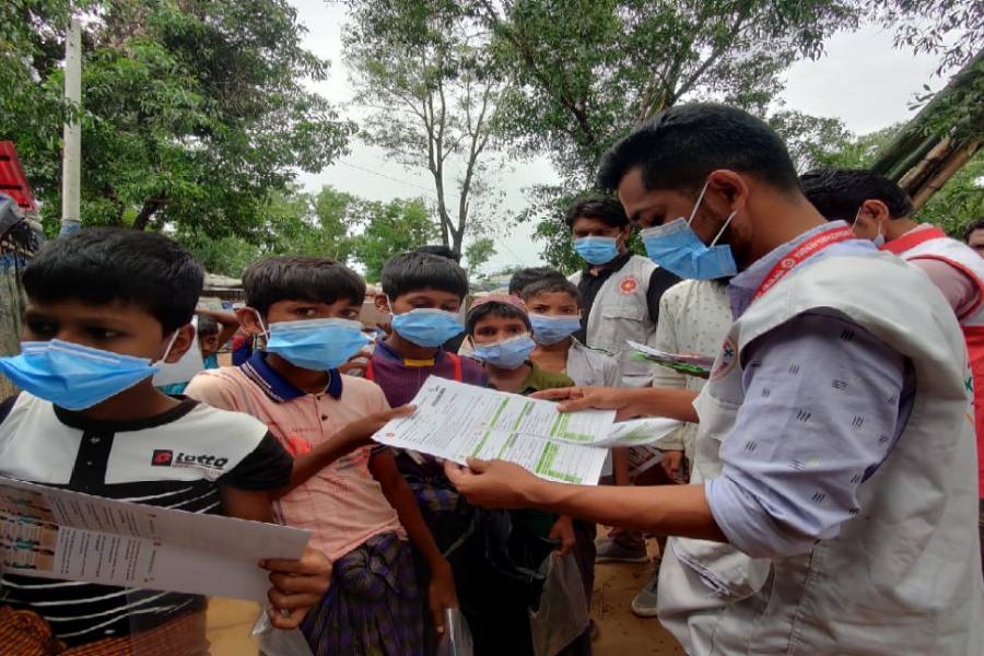 Over 0.10m Rohingya children vaccinated in Bangladesh 