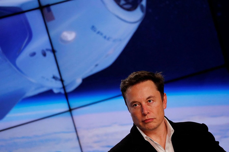 SpaceX founder Elon Musk speaks at a post-launch press conference after the SpaceX Falcon 9 rocket, carrying the Crew Dragon spacecraft, lifted off on an uncrewed test flight to the International Space Station from the Kennedy Space Center in Cape Canaveral, Florida, US on March 2, 2019 — Reuters/Files