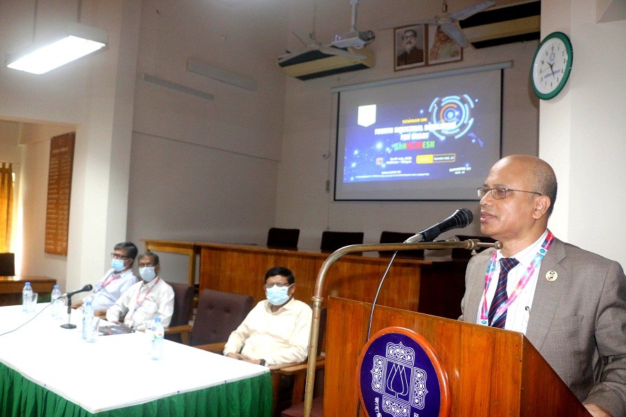 Seminar on 'Fourth Industrial Revolution for Smart Bangladesh' held at JU