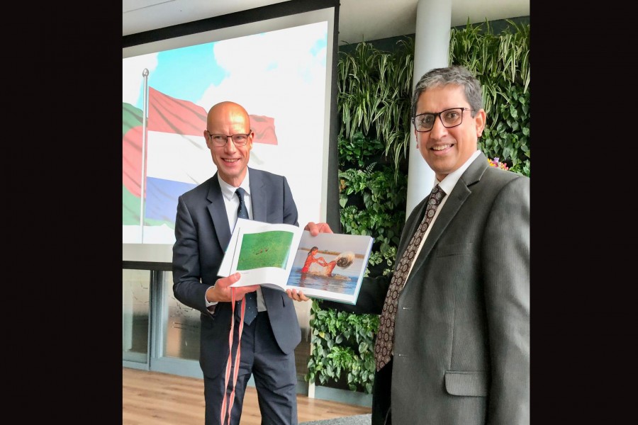 Bangladesh@50: Water story photo book launched in Netherlands