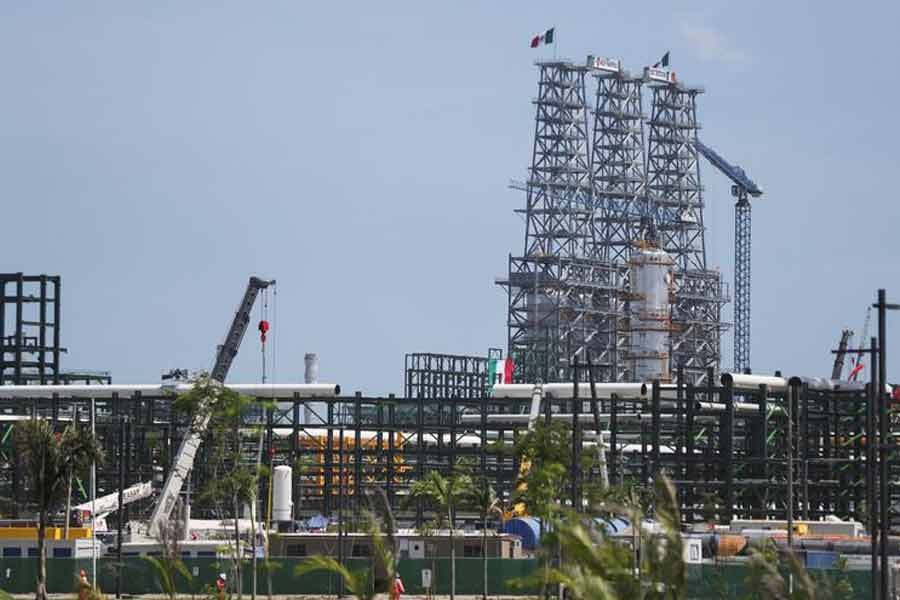 The Dos Bocas refinery from the Mexican state-run oil producer Petroleos Mexicanos (PEMEX) is pictured during its inauguration on Friday –Reuters photo