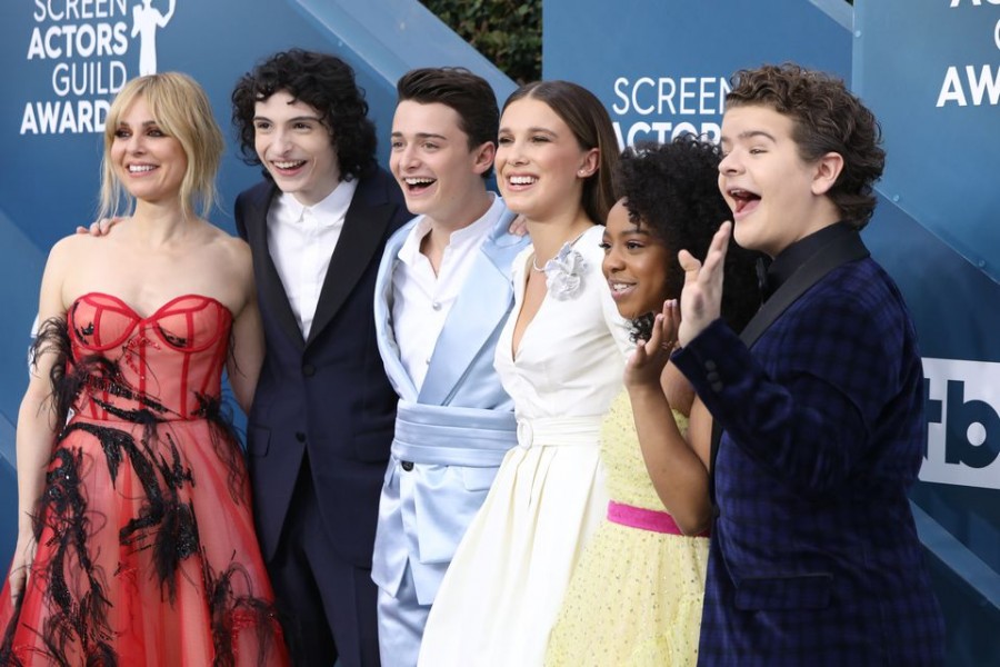 26th Screen Actors Guild Awards – Arrivals – Los Angeles, California, U.S., January 19, 2020 – Cast of Stranger Things. REUTERS/Monica Almeida