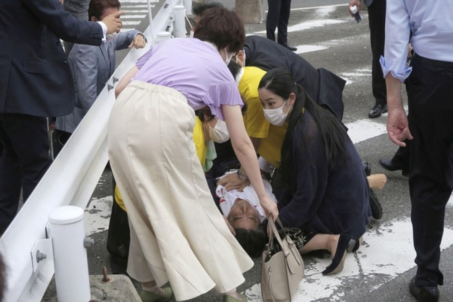 Japanese ex-PM Shinzo Abe dies after being shot during election campaign