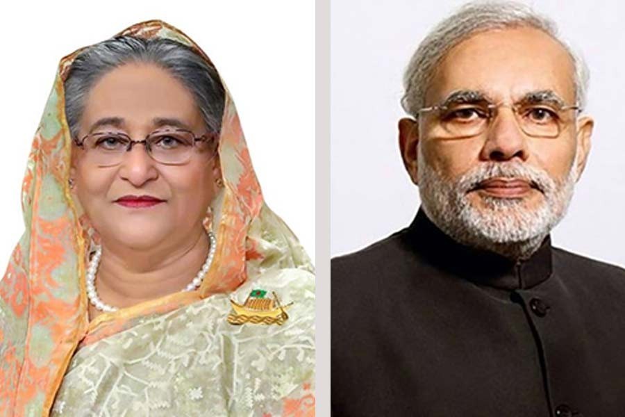 Modi greets PM Hasina on Eid