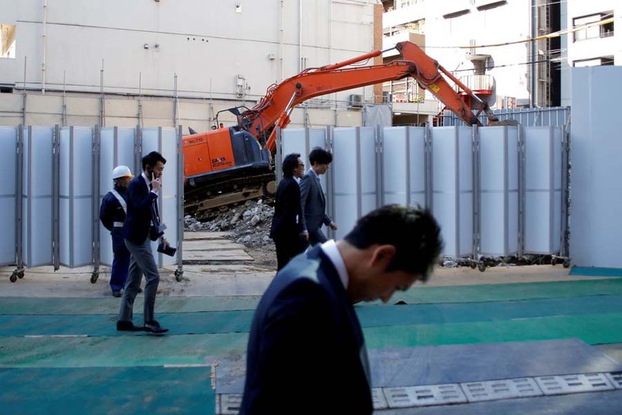 Japan's machinery orders fall for first time in three months