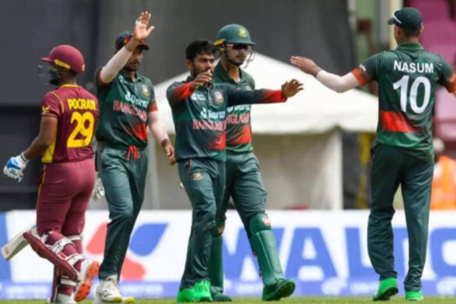 Tigers defeat West Indies in first ODI 