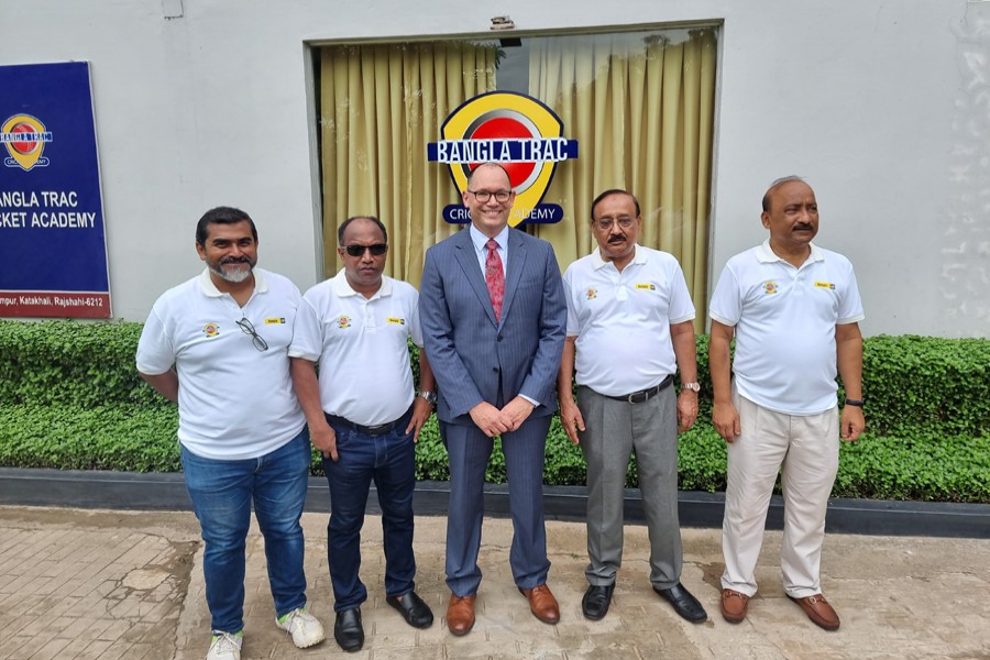 US envoy visits Bangla Trac Cricket Academy