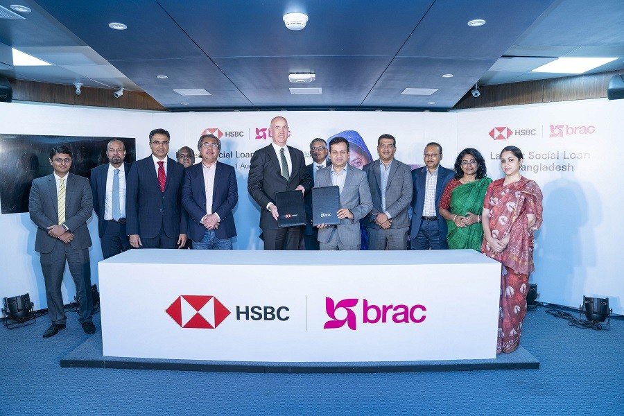 HSBC approves Tk 6.12b social loan for BRAC