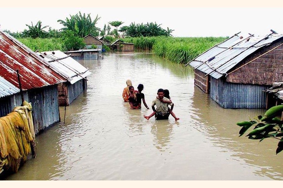 Floods in Bangladesh further confirm the growing loss potential from floods in urbanised areas