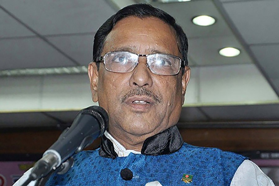 Obaidul Quader says BNP wants to make Bangladesh a failed state