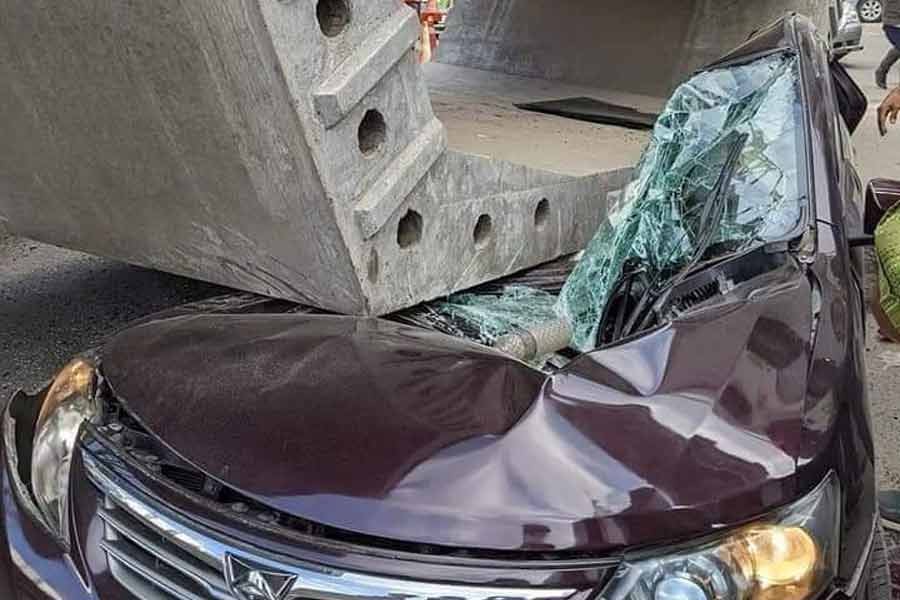 Death toll rises to five as BRT project’s girder falls on car