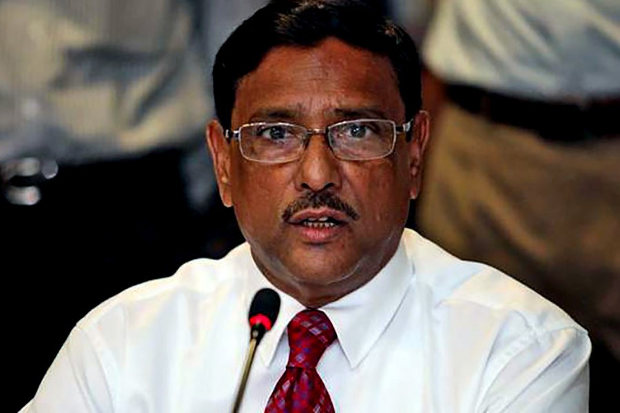 Conspiracies being hatched against PM as her popularity increases: Obaidul Quader