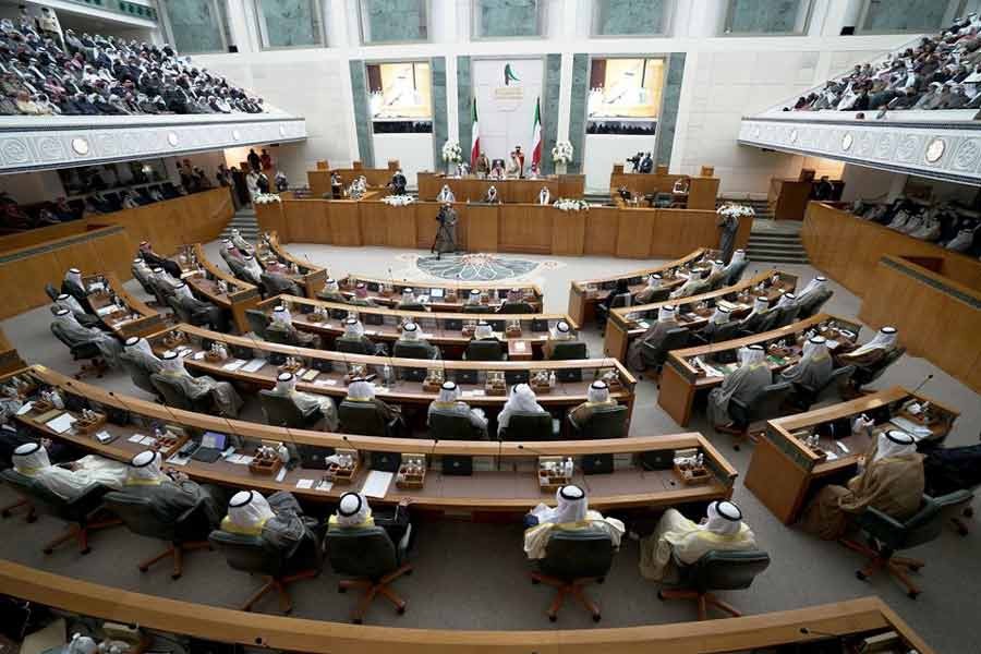 A view showing the first parliament session held after elections in Kuwait on December 15 in 2020 –Reuters file photo