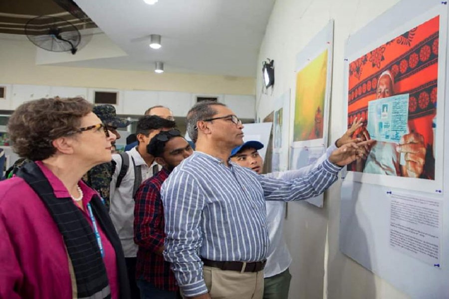 UNHCR organises photo exhibition on Rohingya in Cox’s Bazar