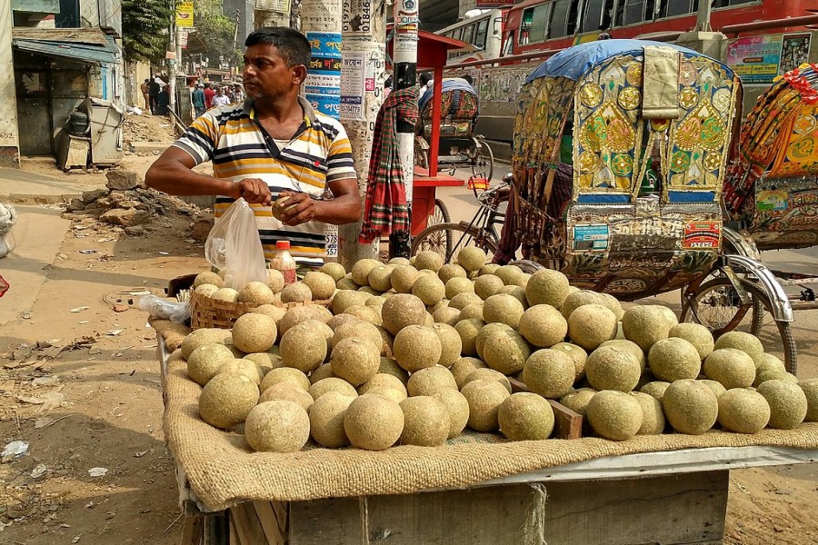 Hawkers rule the Dhaka lanes