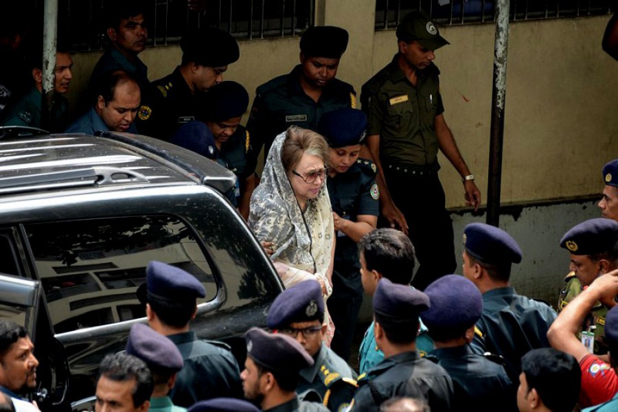 Khaleda Zia’s family seeks extension of her jail sentence suspension